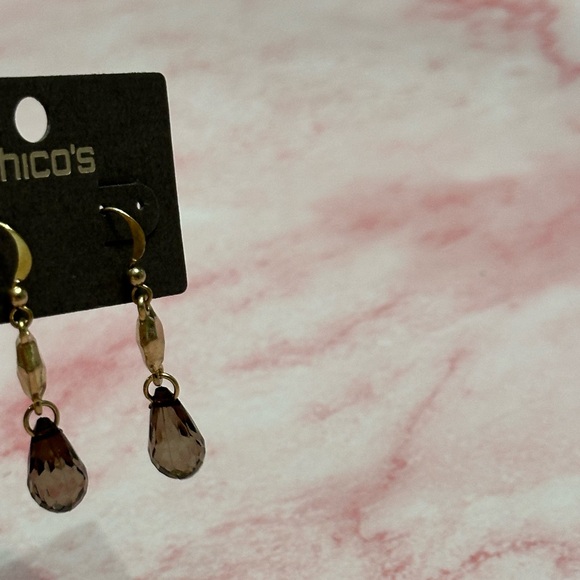 NWT Chico’s Dangling Earrings - Picture 4 of 4